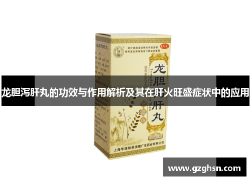 龙胆泻肝丸的功效与作用解析及其在肝火旺盛症状中的应用